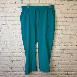 Scrubstar Aquamarine Blue Scrub Pants Drawstring Waist Size L